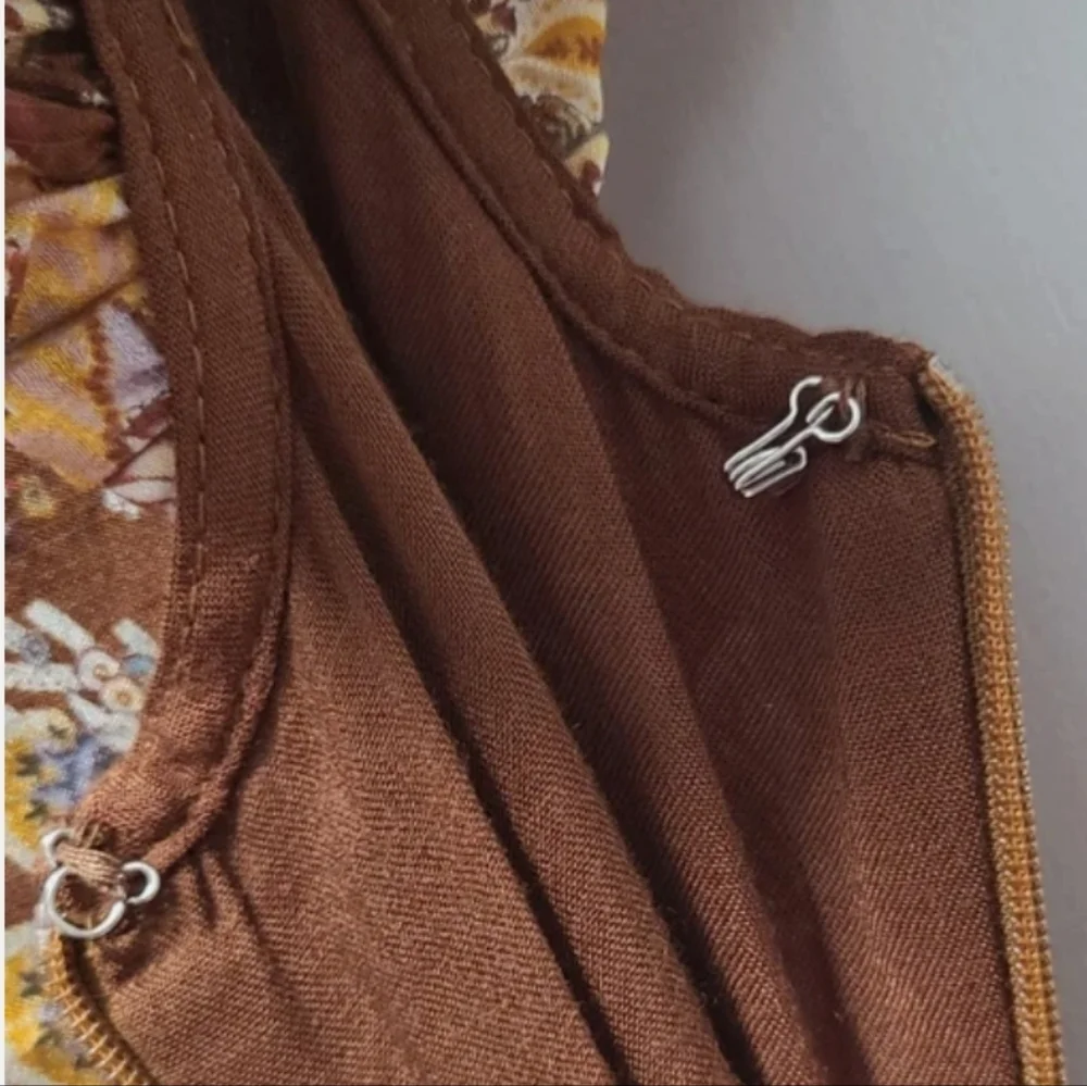 NWT Stunning En Saison Boho Maxi Dress - Picture 6 of 7